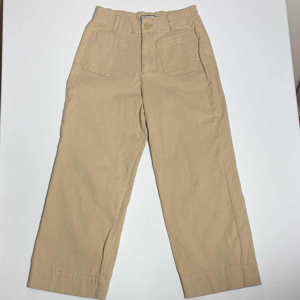 Bagatelle Khaki Cropped Pants Wide Leg High Rise Size 4